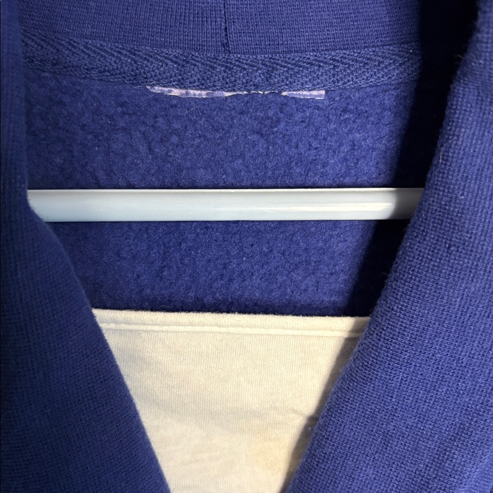 Vibrant Blue Collar Sweater / Sweatshirt - Picture 2 of 6